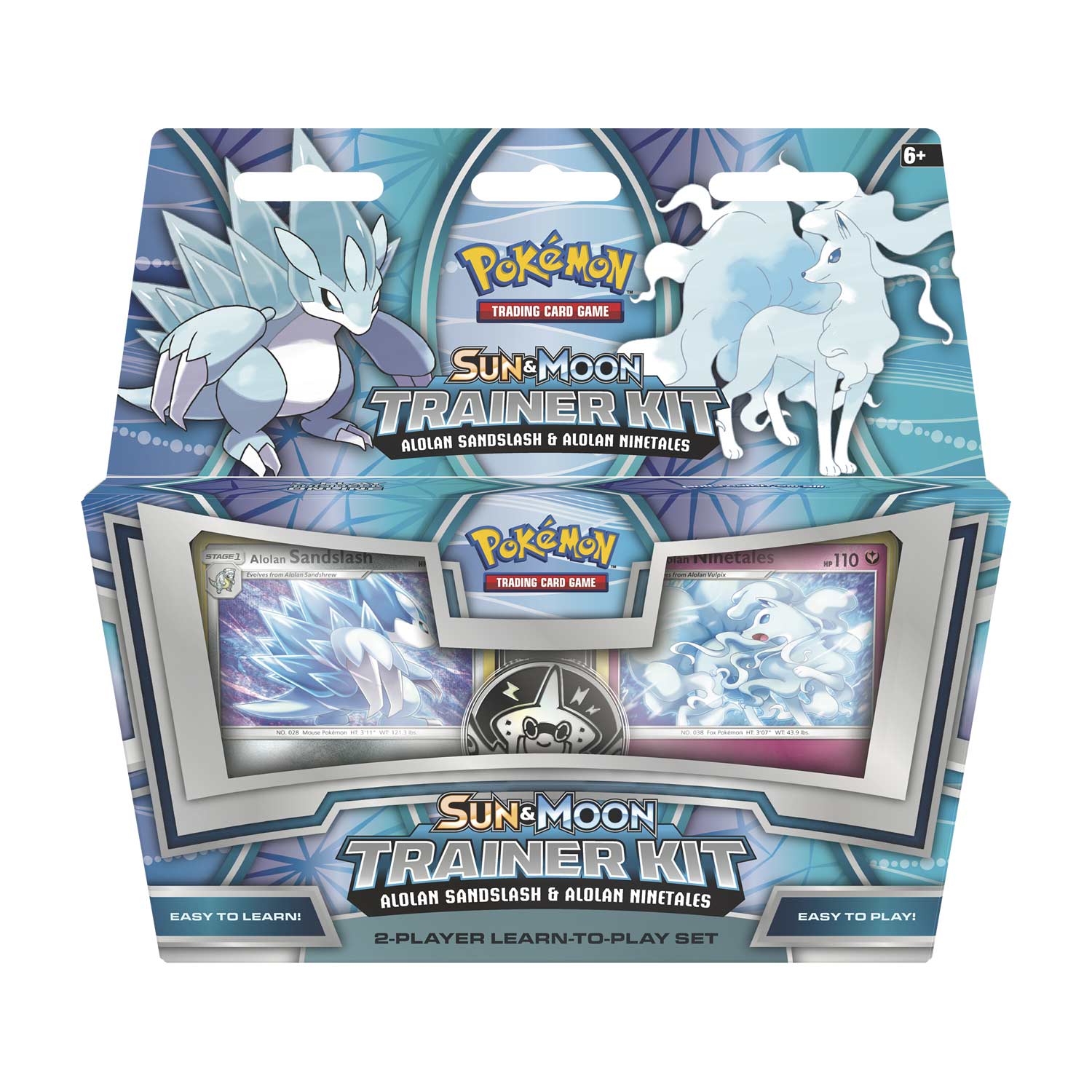 Pokémon Tcg Sun Moon Trainer Kit Alolan Sandslash Alolan Ninetales