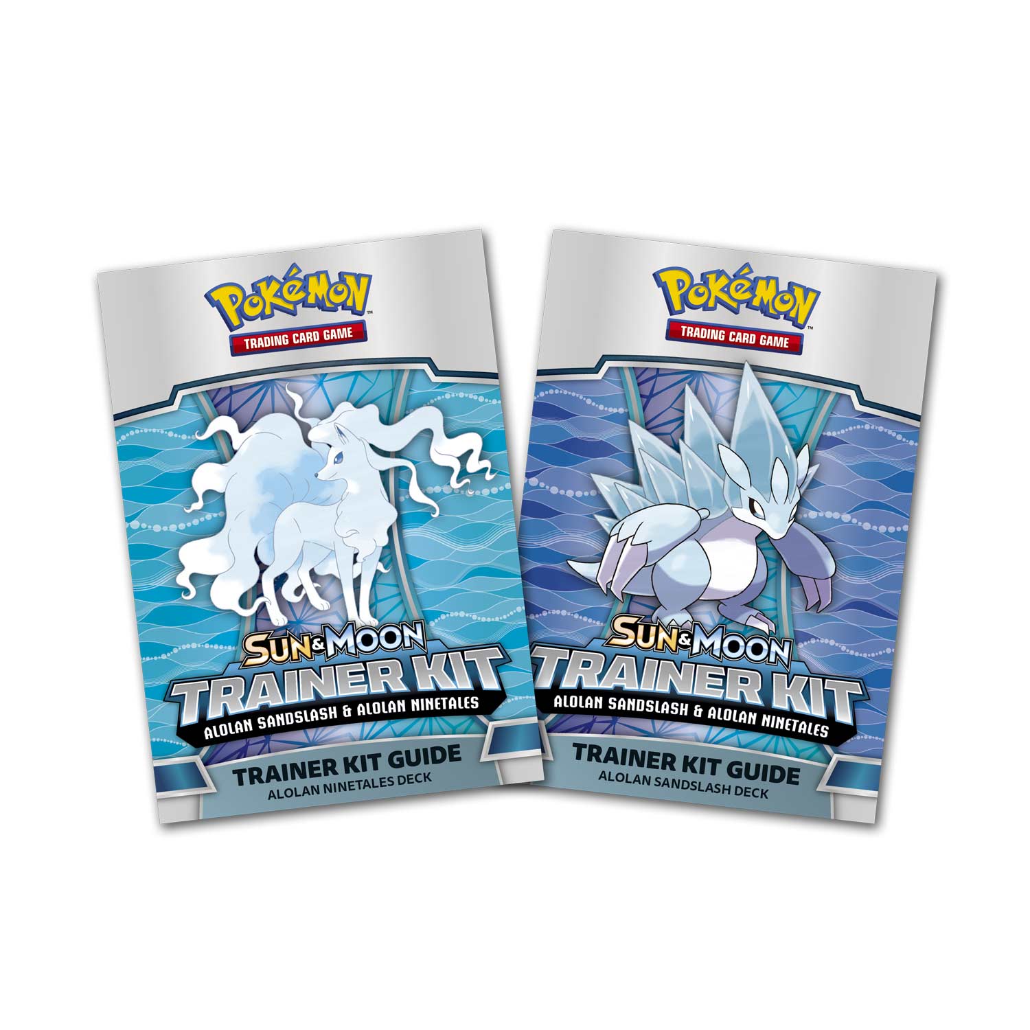 Pokémon Tcg Sun Moon Trainer Kit Alolan Sandslash Alolan Ninetales