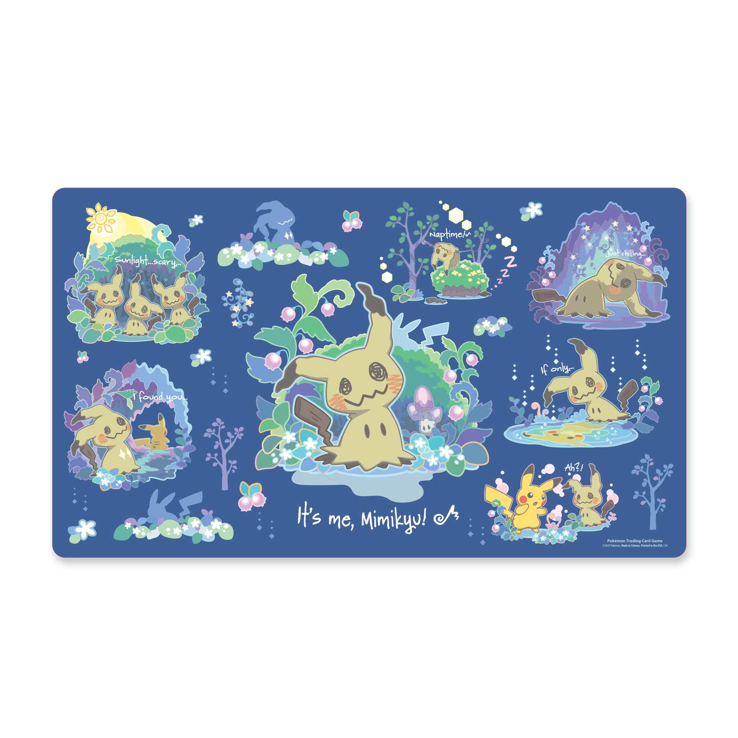 Pokemon Tcg Mimikyu Day By Day Playmat Pokemon Center Original