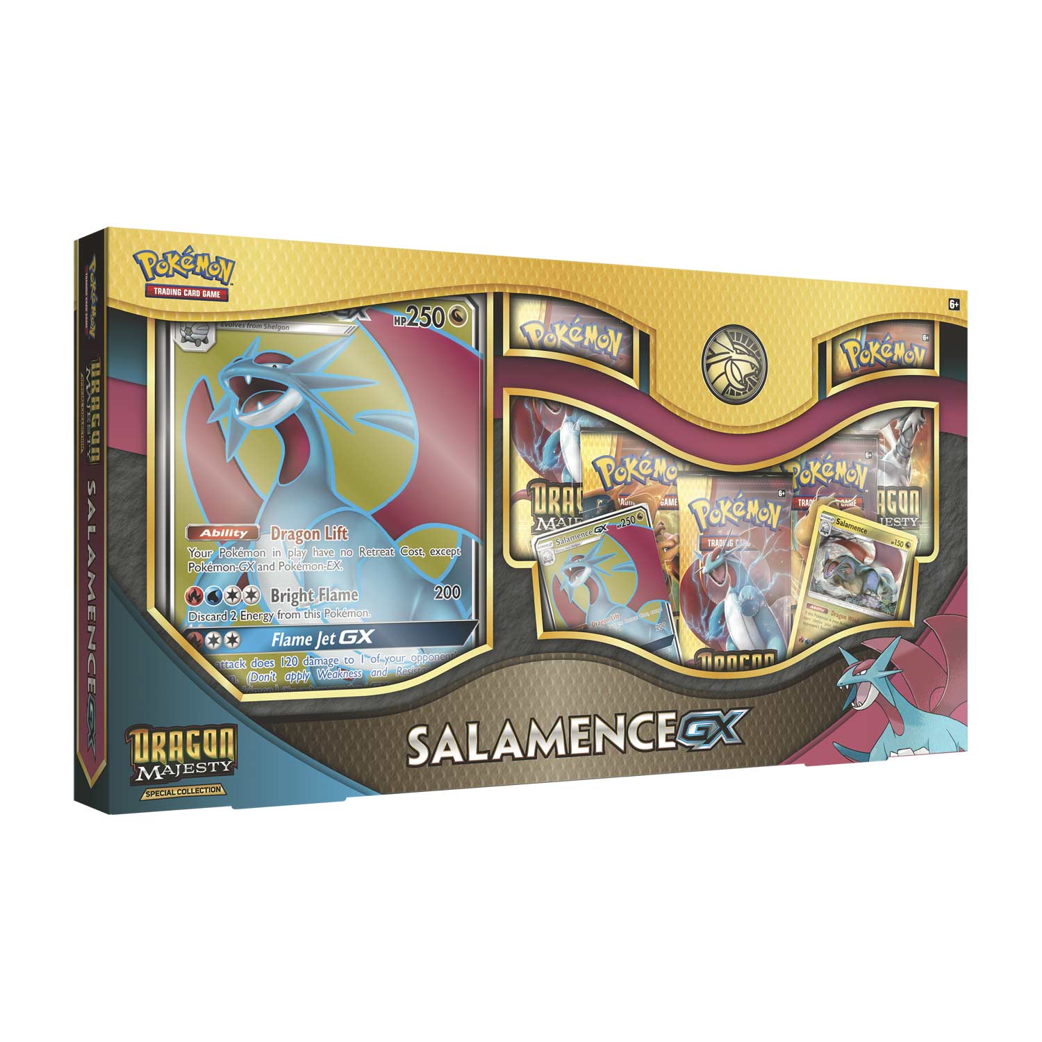 Pokémon Tcg Dragon Majesty Special Collection Salamence Gx