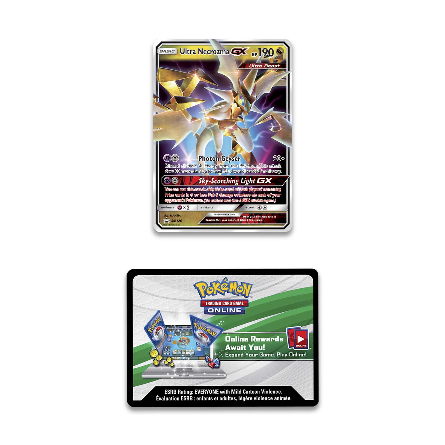 Pokémon Tcg Dragon Majesty Figure Collection With Ultra Necrozma Gx