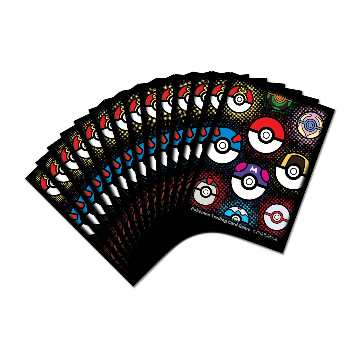Pokémon TCG: Poké Ball Pattern Card Sleeves (65 Sleeves) | Pokémon Center Original