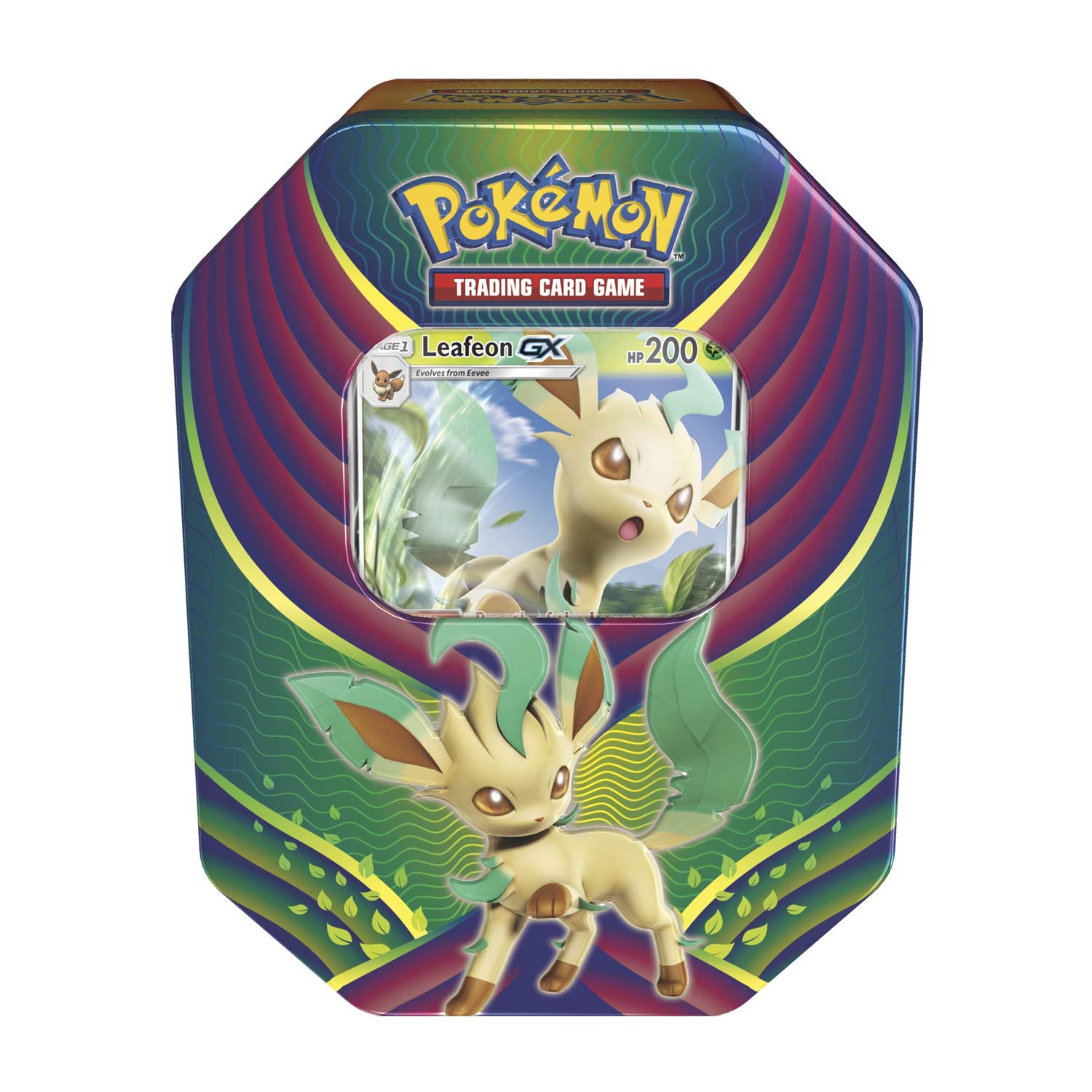 Pokémon Tcg Evolution Celebration Tin Leafeon Gx