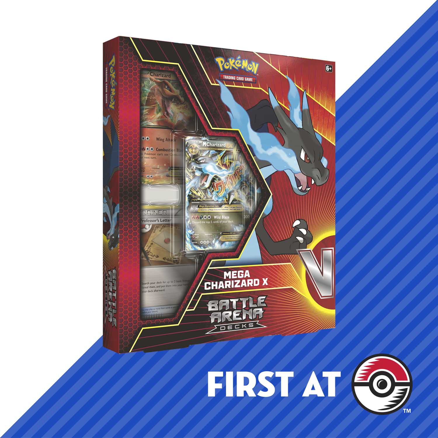 Pokémon Tcg Battle Arena Deck Mega Charizard X