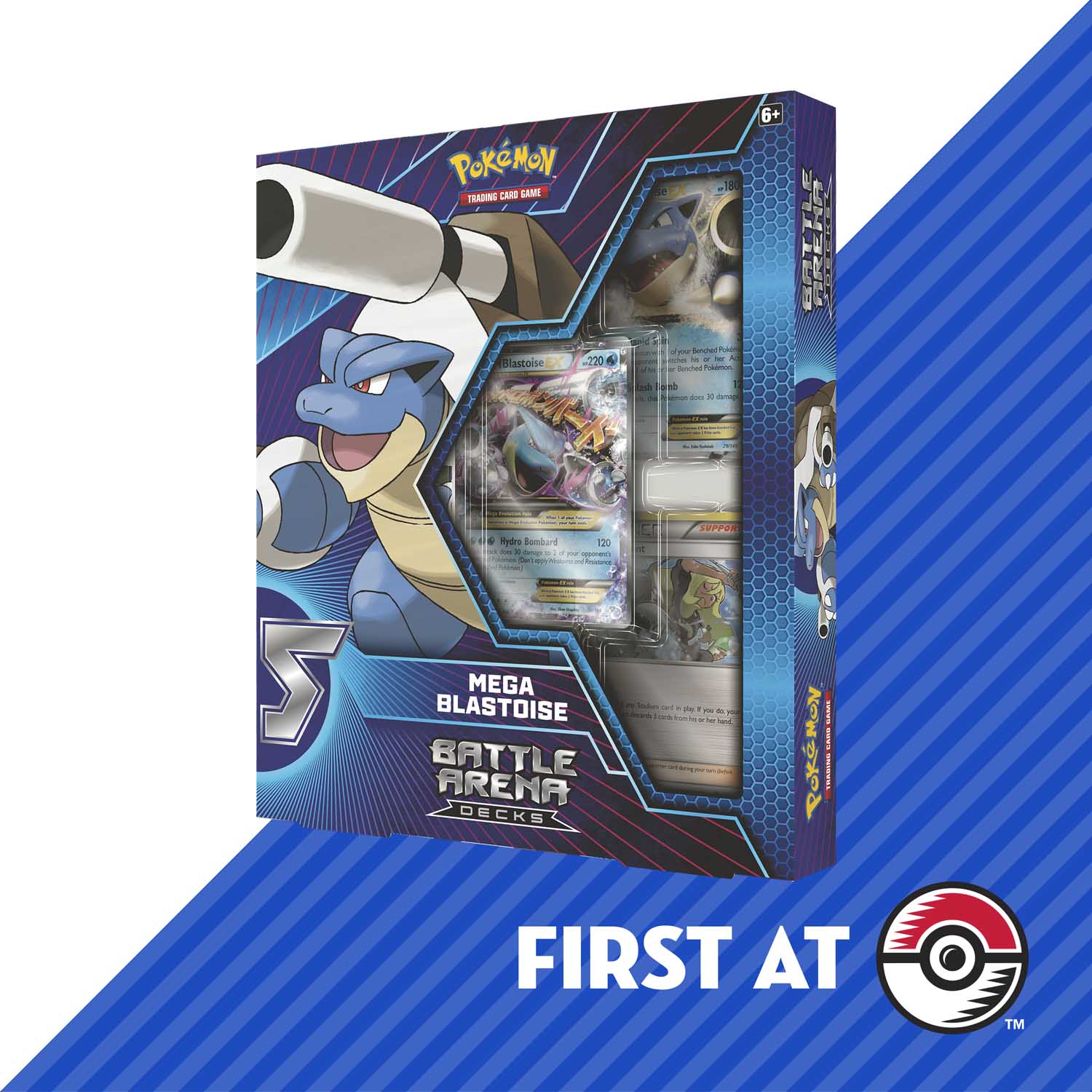 Pokémon Tcg Battle Arena Deck Mega Blastoise