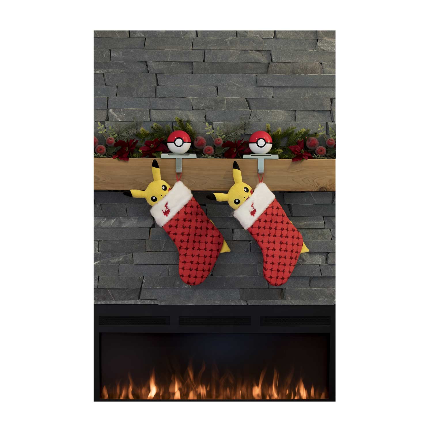 holiday pikachu plush