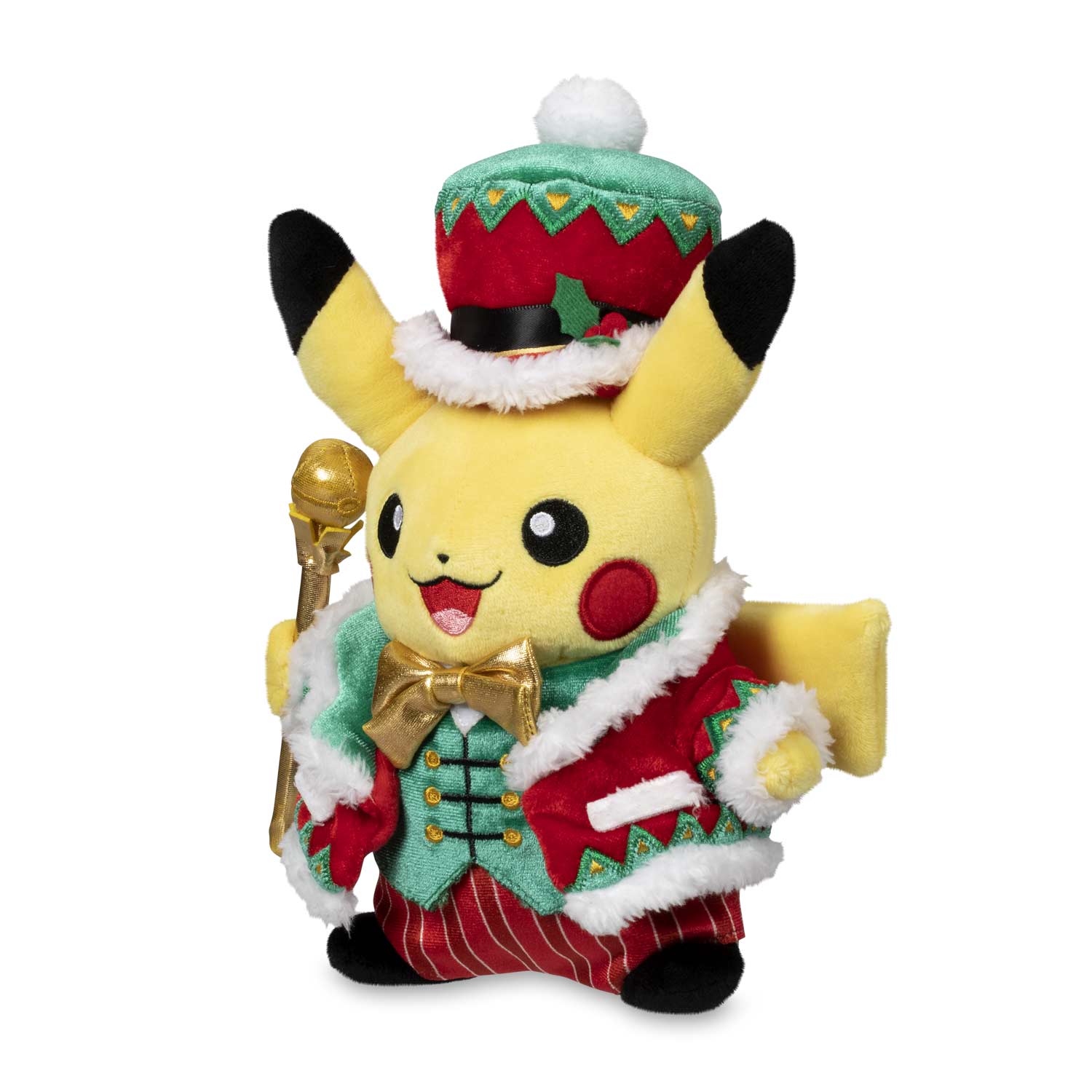pikachu holiday plush