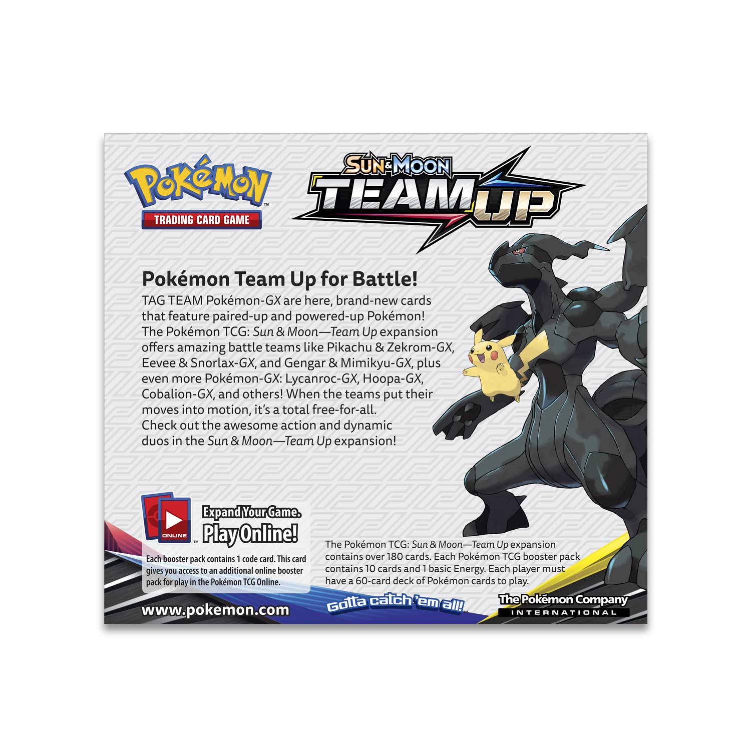Pokémon Tcg Sun Moon Team Up Booster Display Box 36 Booster Packs