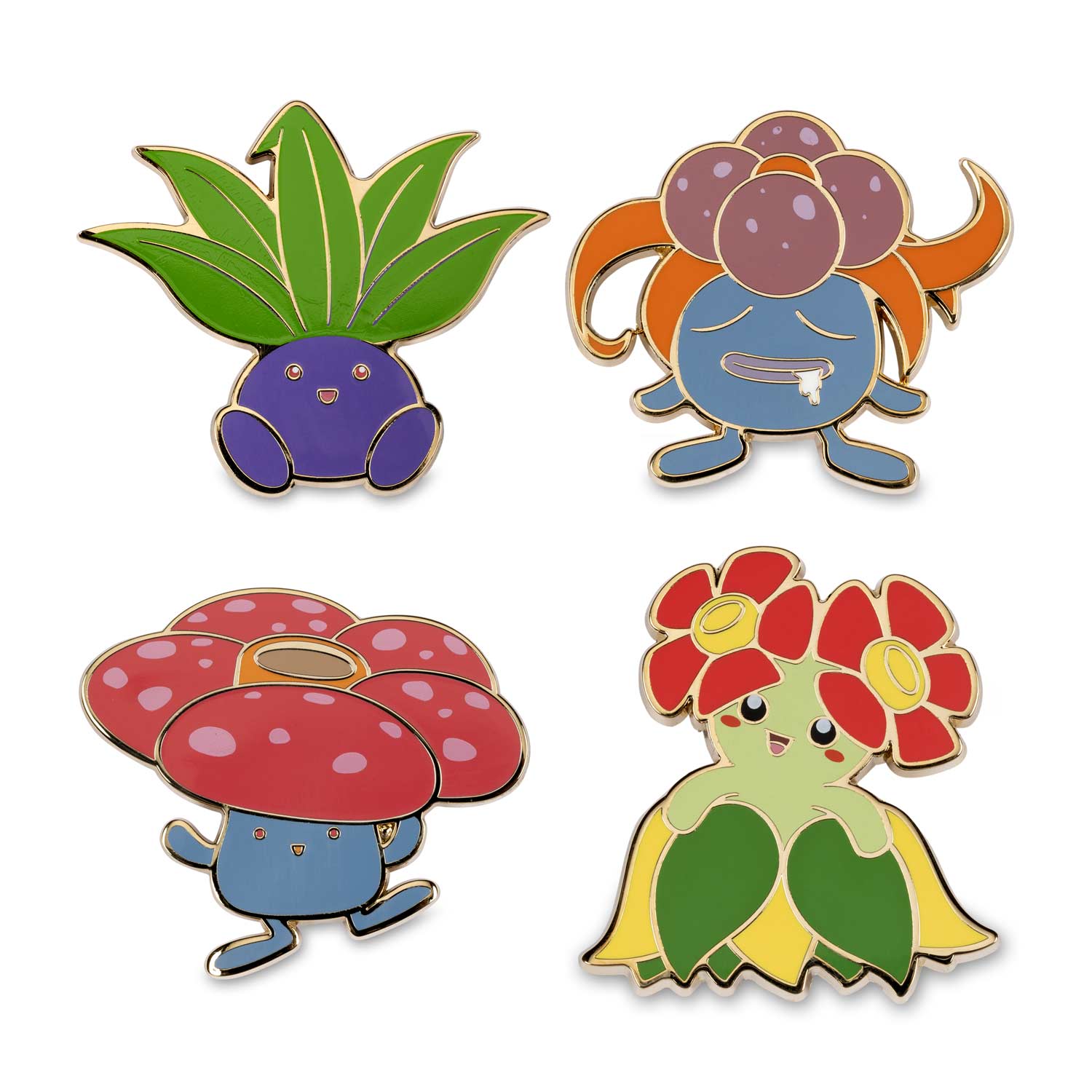 oddish gloom vileplume bellossom