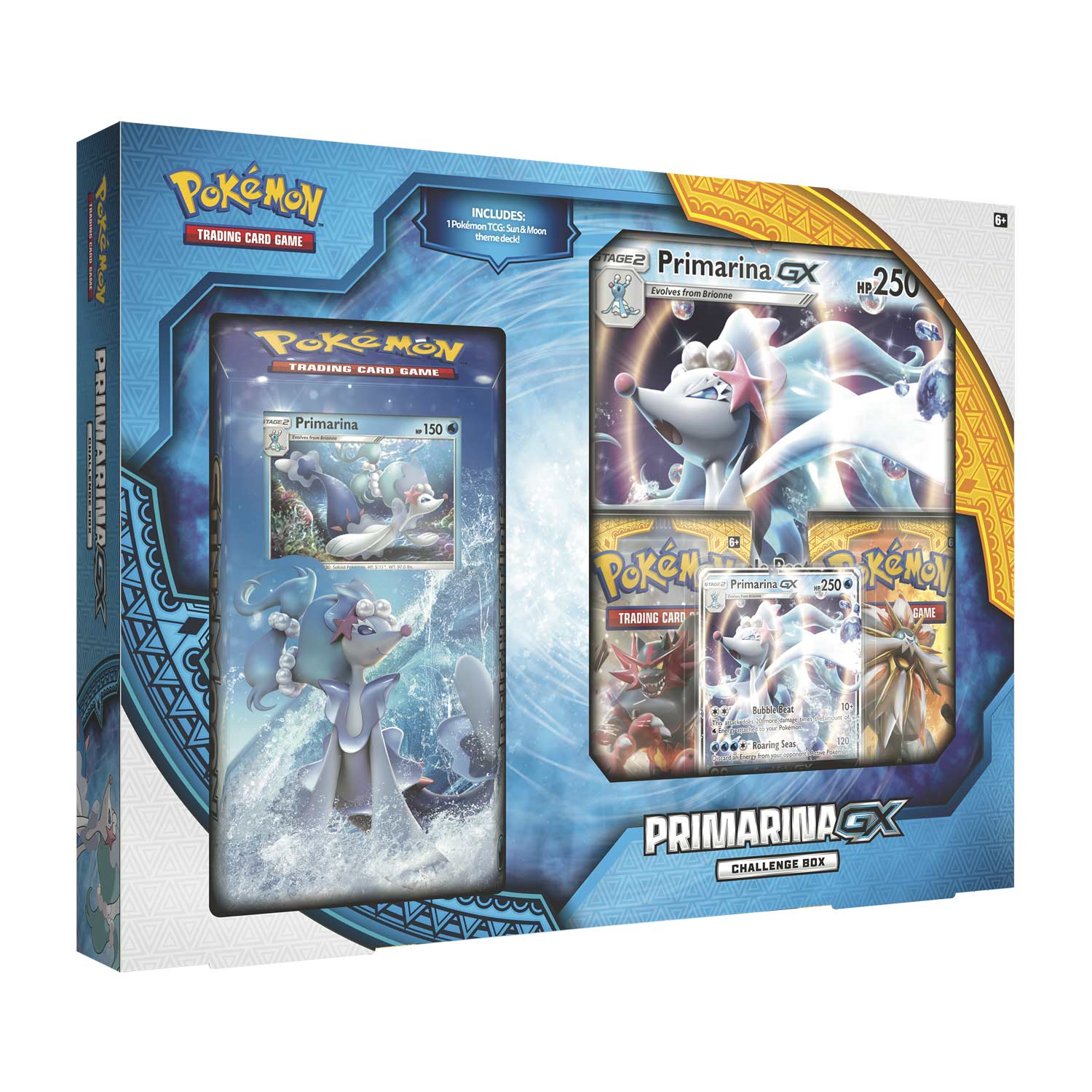 Pokémon Tcg Primarina Gx Challenge Box