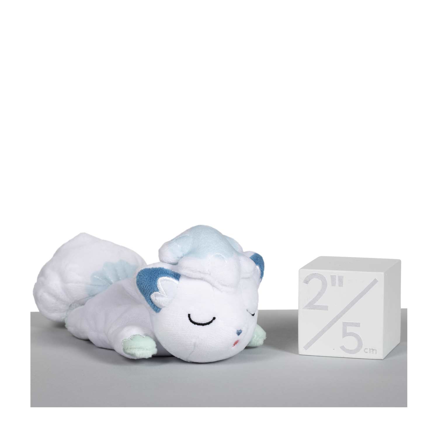 sleeping alolan vulpix kuttari cutie plush