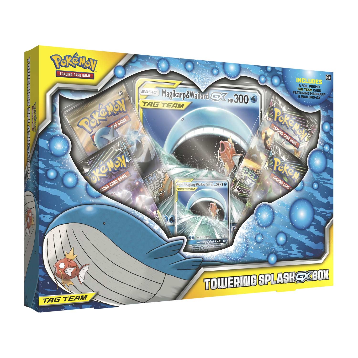 Pokémon Tcg Towering Splash Gx Box