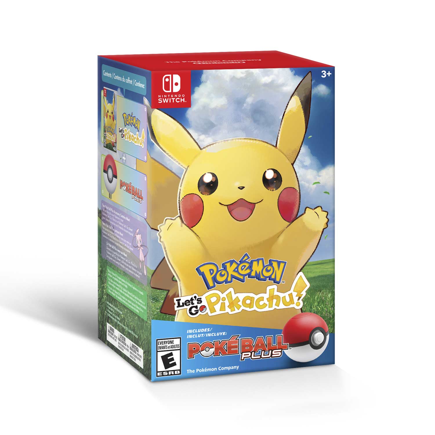 Pokémon Lets Go Pikachu Poké Ball Plus Pack For Nintendo Switch