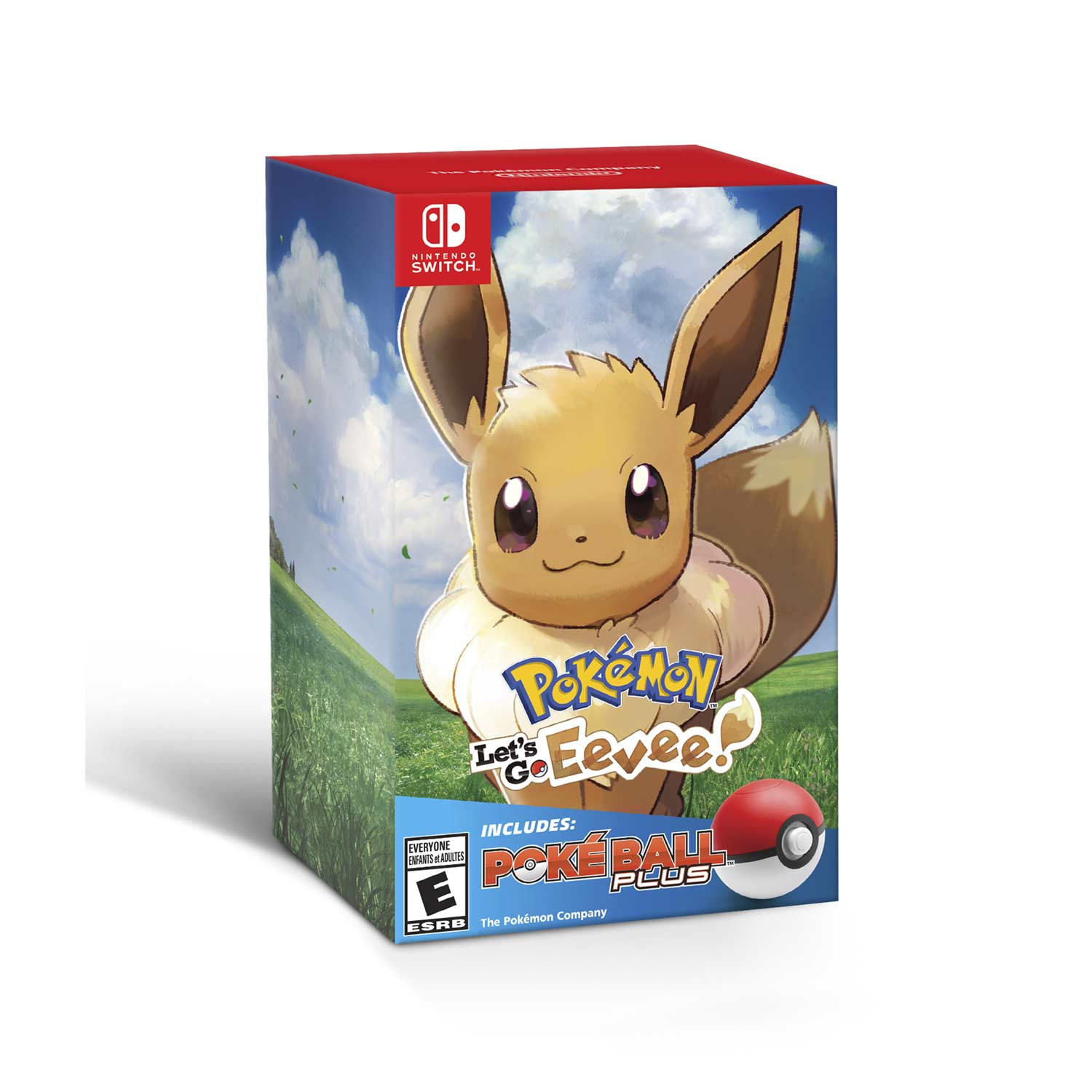 Pokémon Lets Go Eevee Poké Ball Plus Pack For Nintendo Switch