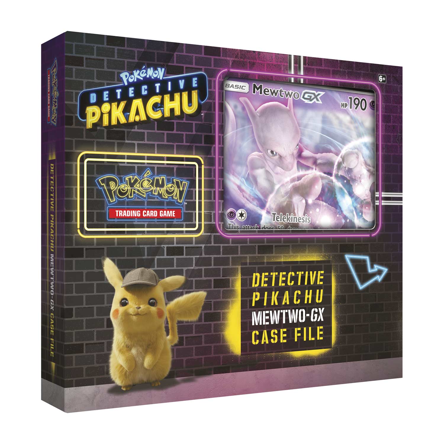 Pokémon Tcg Detective Pikachu Mewtwo Gx Case File