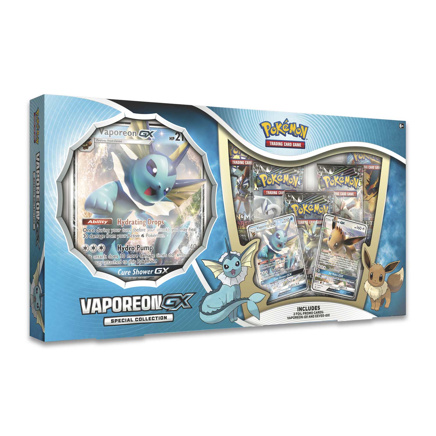 Pokémon Tcg Vaporeon Gx Special Collection