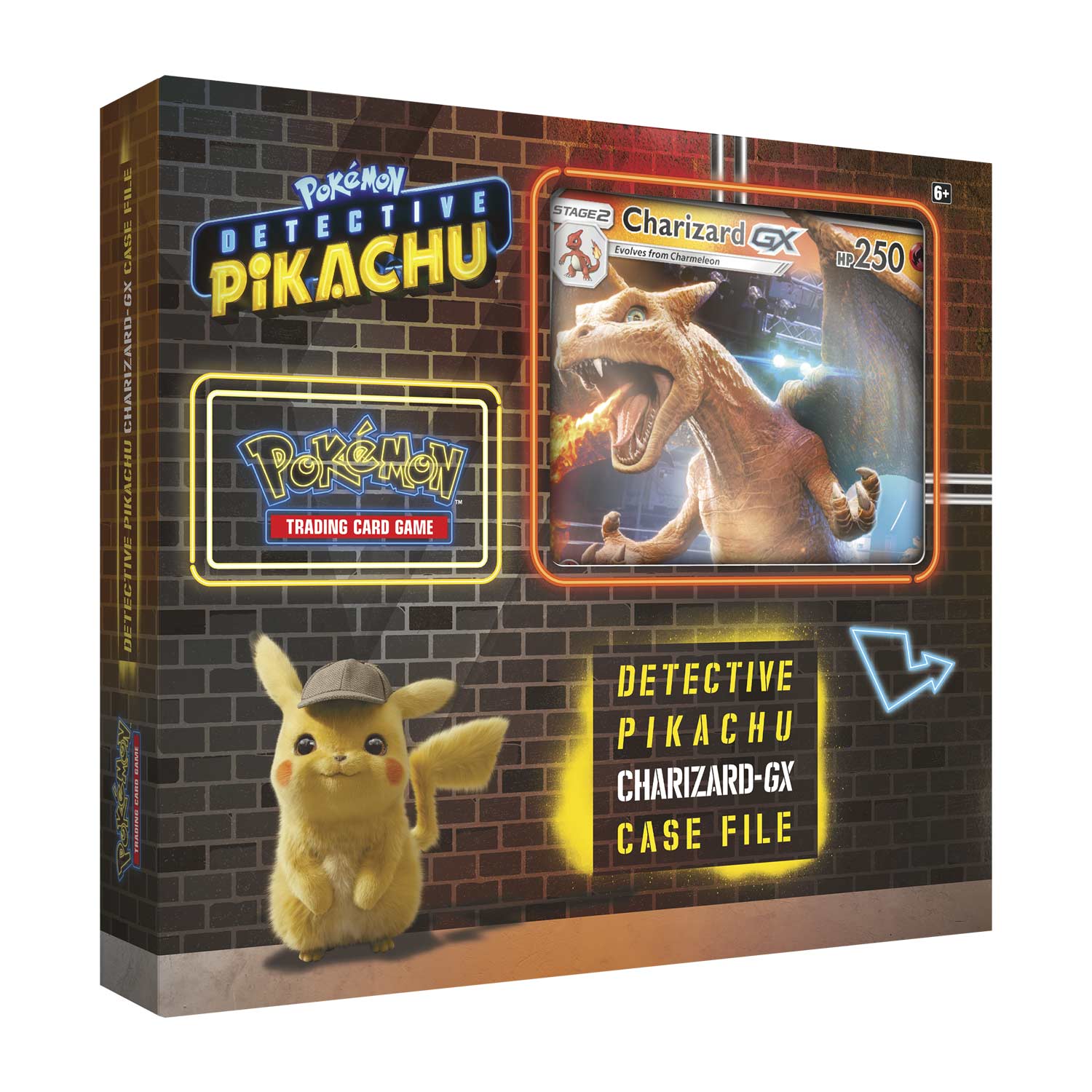 Pokémon Tcg Detective Pikachu Charizard Gx Case File