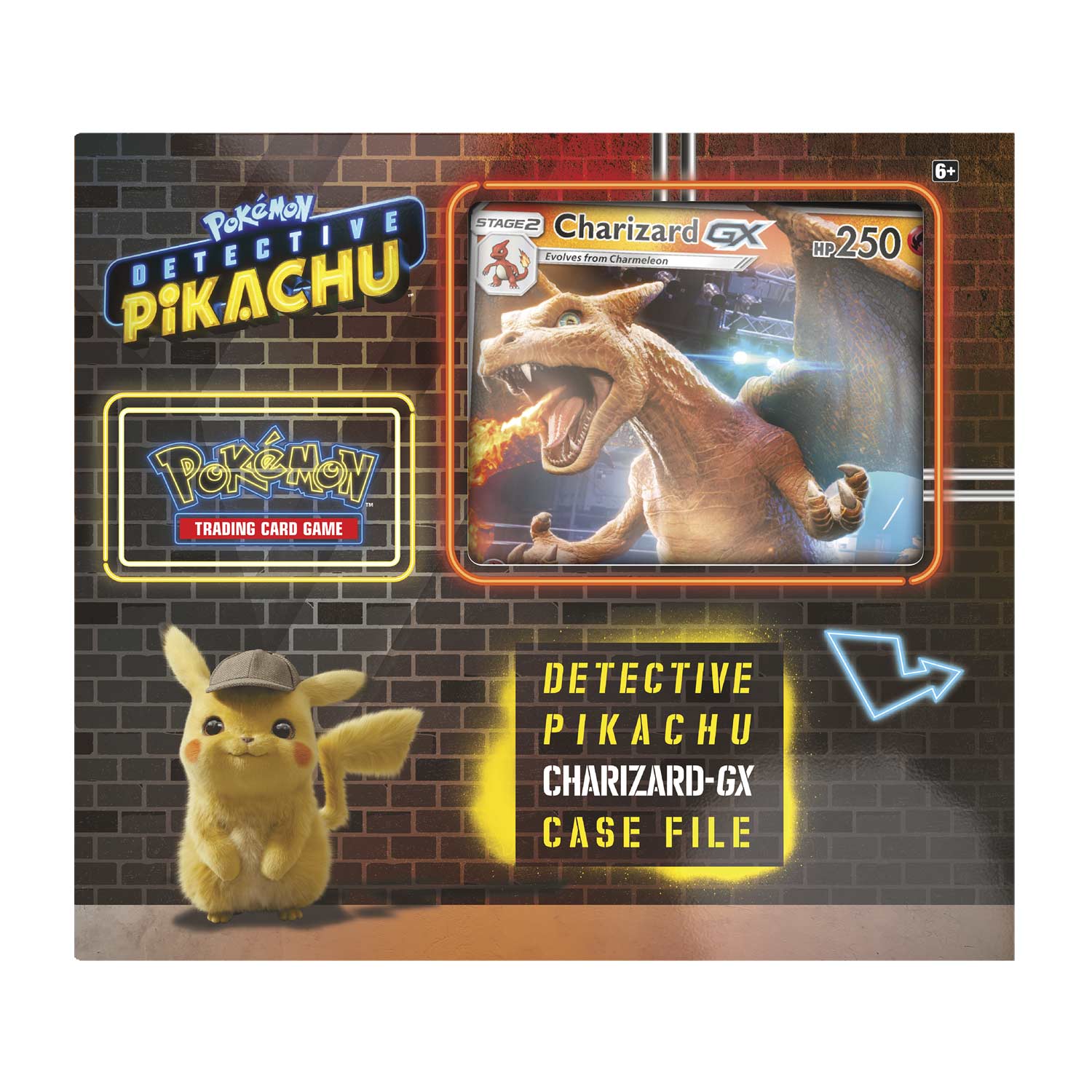 Pokémon Tcg Detective Pikachu Charizard Gx Case File