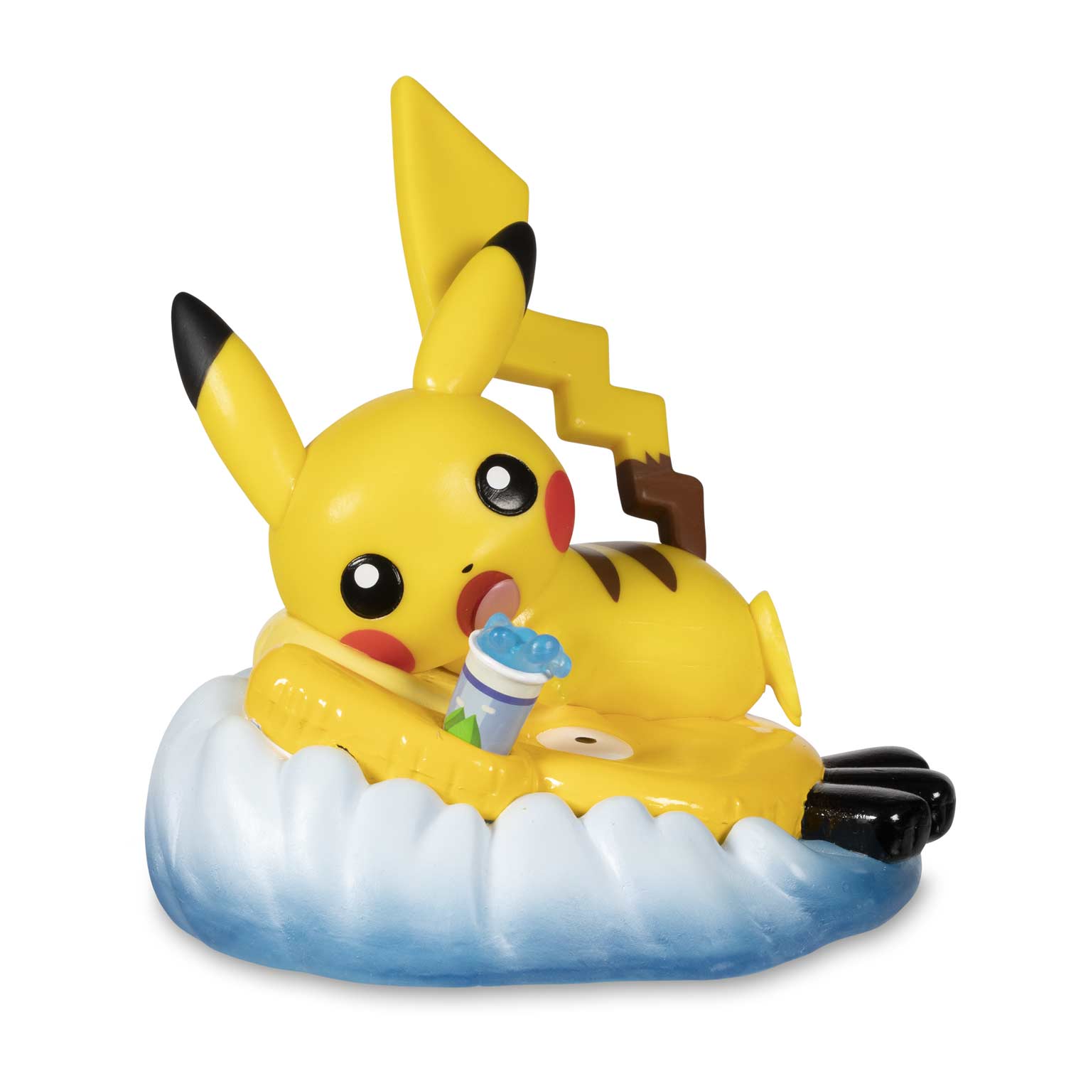 surfing pikachu figure