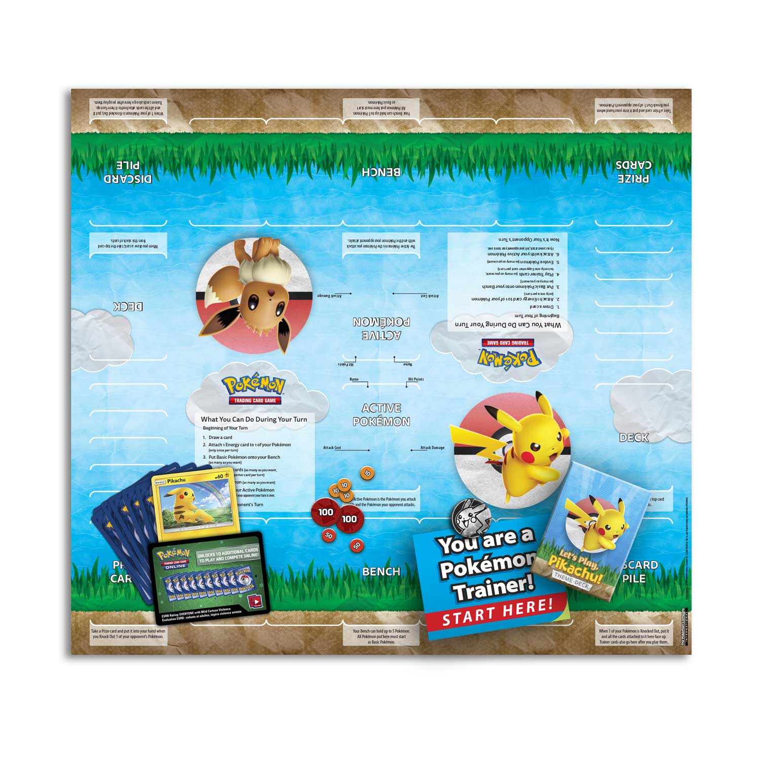 Pokémon Tcg Lets Play Pikachu Theme Deck
