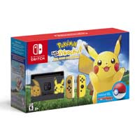 Nintendo Switch Pikachu Eevee Edition With Pokémon Lets Go Pikachu