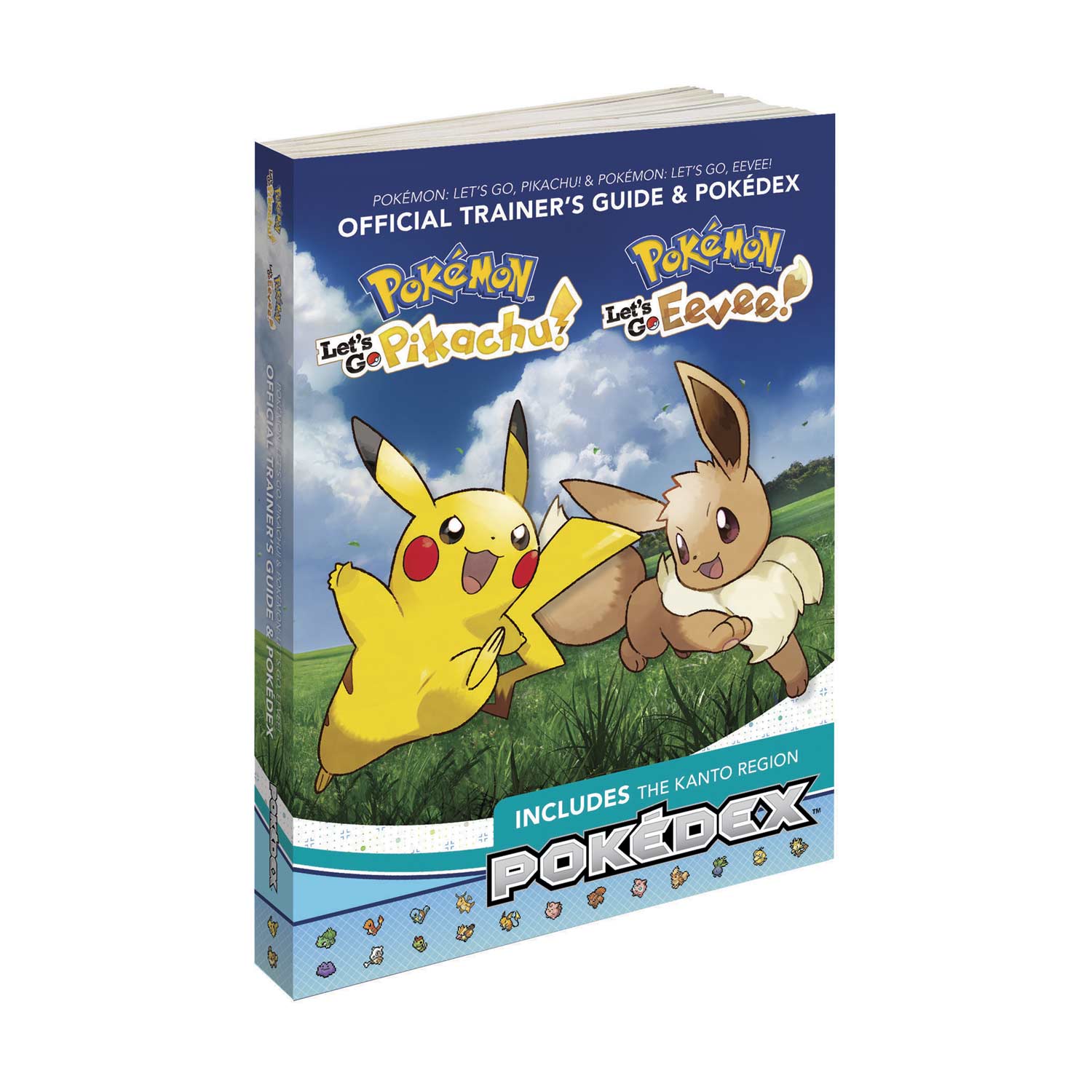 Pokémon Lets Go Pikachu Pokémon Lets Go Eevee Official Trainers Guide Pokédex