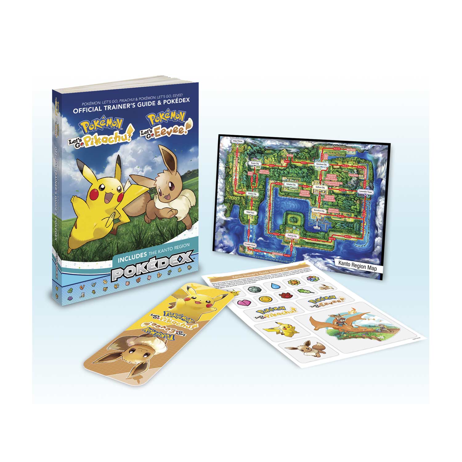Pokémon Lets Go Pikachu Pokémon Lets Go Eevee Official Trainers Guide Pokédex