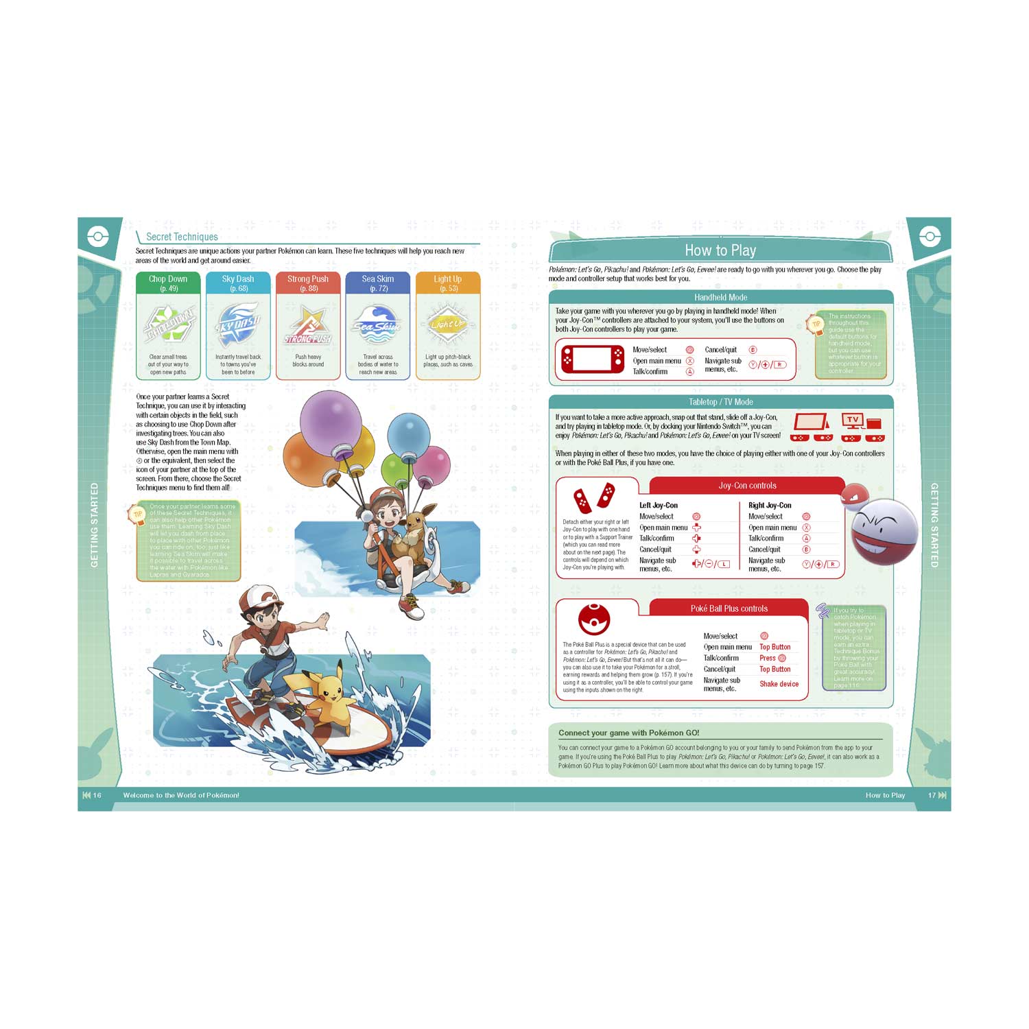 Pokémon Lets Go Pikachu Pokémon Lets Go Eevee Official Trainers Guide Pokédex