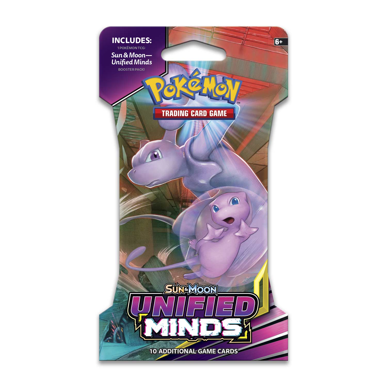 Pokémon Tcg Sun Moon Unified Minds Sleeved Booster Pack 10 Cards