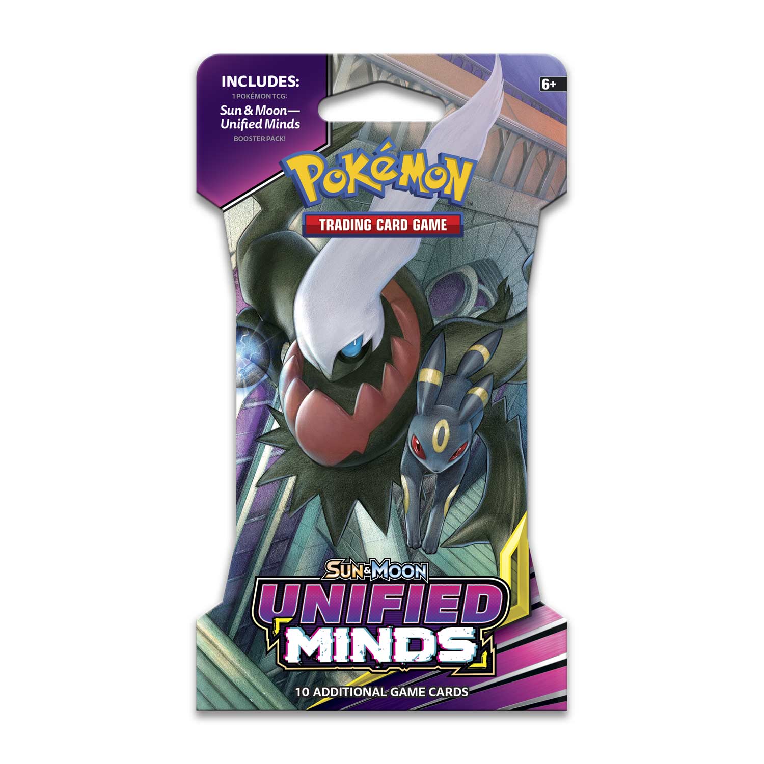 Pokémon Tcg Sun Moon Unified Minds Sleeved Booster Pack 10 Cards