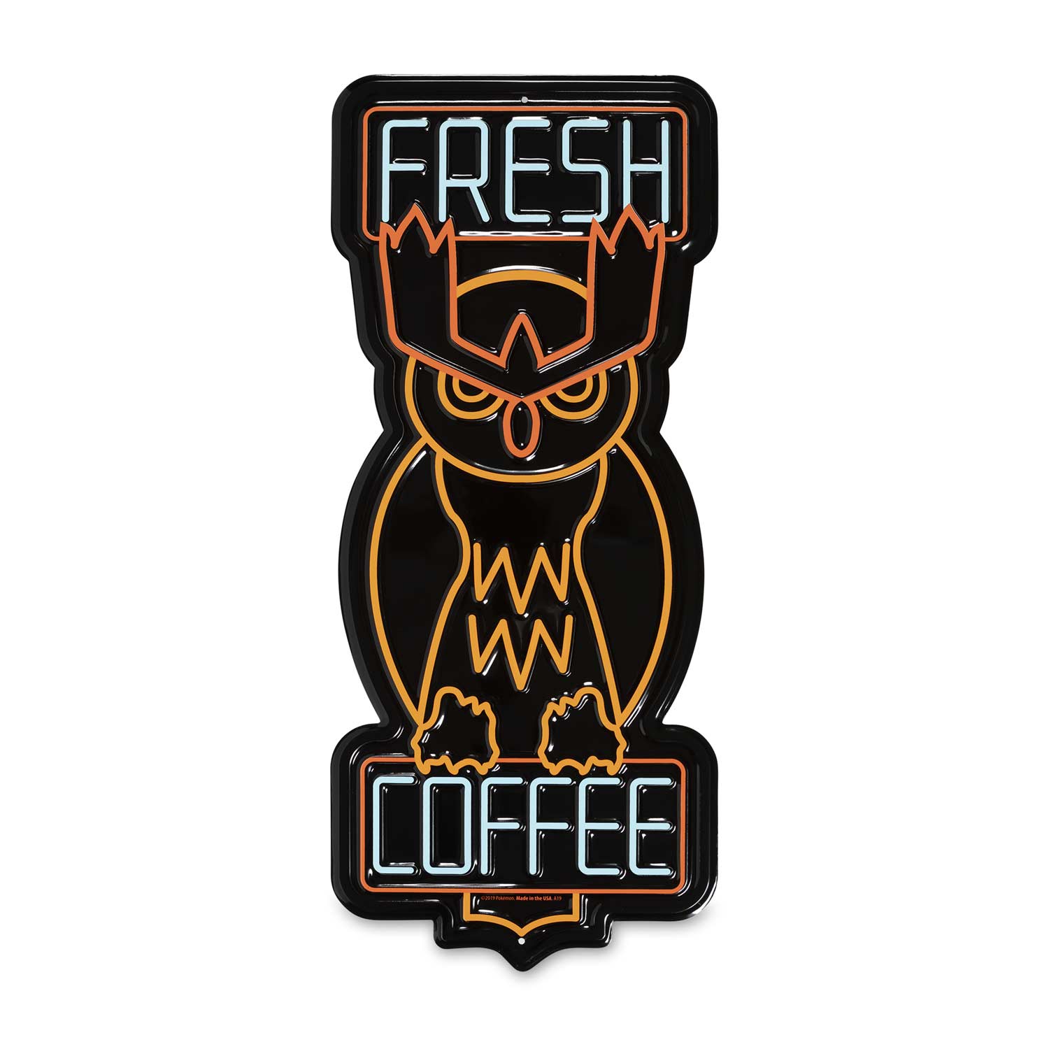 Pokémon Detective Pikachu Hi Hat Cafe Metal Sign