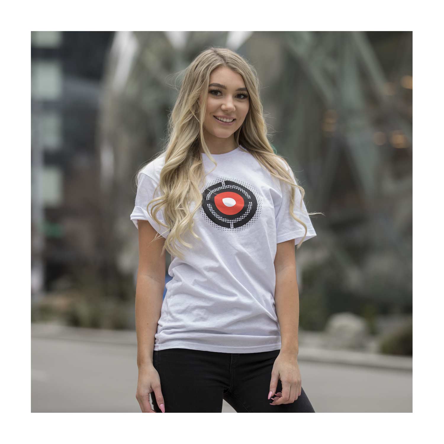 Pokémon Detective Pikachu Unown H Relaxed Fit Crew Neck T Shirt Adult