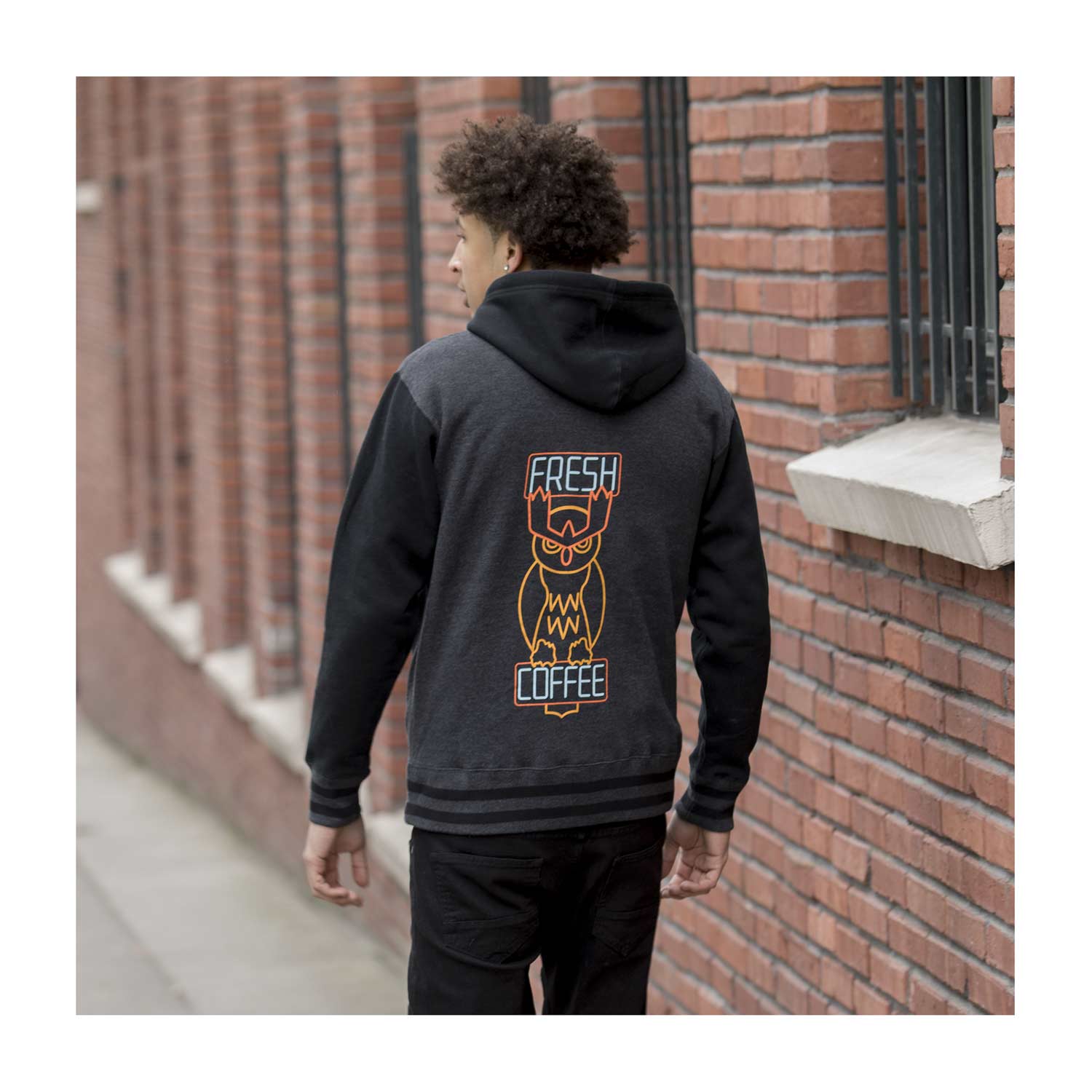 POKÉMON Detective Pikachu HiHat Cafe Fleece Varsity Hoodie Pokémon