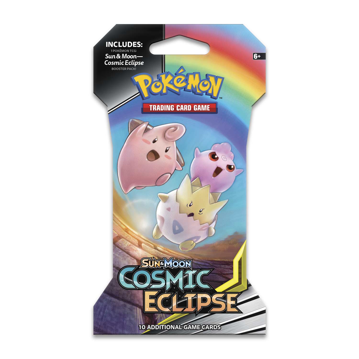 Pokémon Tcg Sun Mooncosmic Eclipse Sleeved Booster Pack 10 Cards