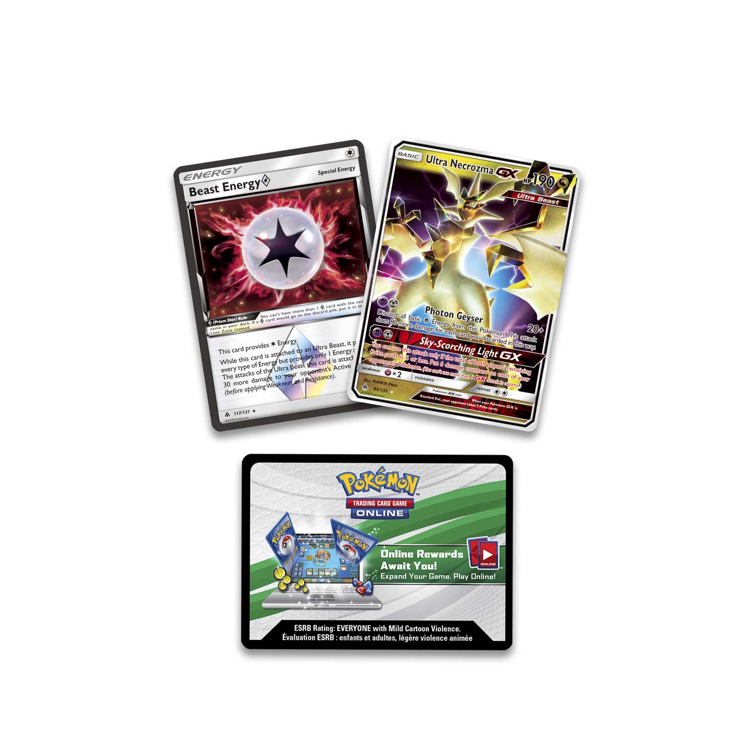 Pokémon Tcg Battle Arena Deck Ultra Necrozma Gx