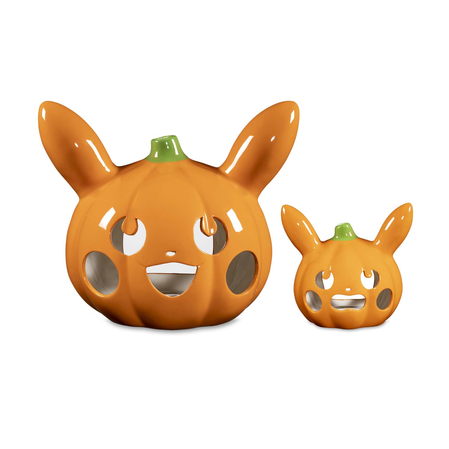 Pumpkin Pikachu Pokémon Halloween Ceramic Tea Light Holders 2 Pack