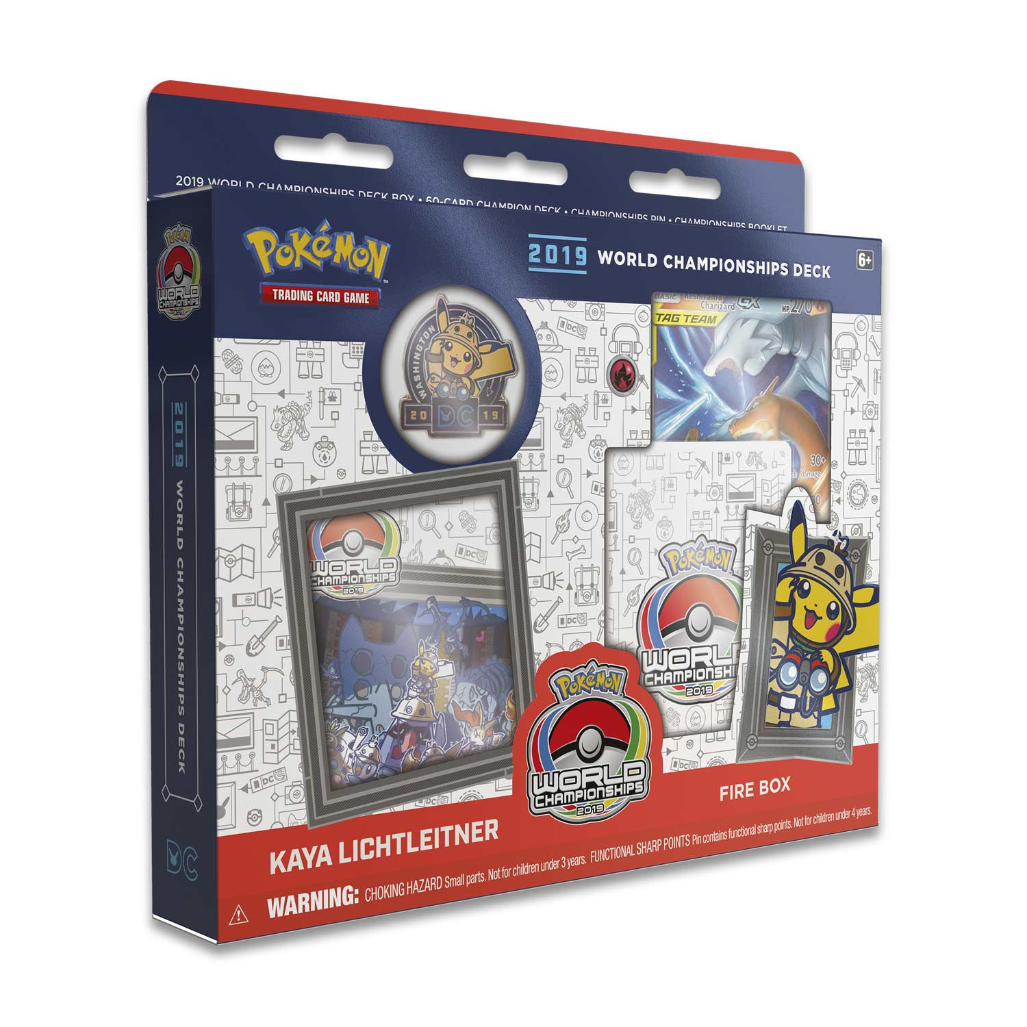 Pokémon Tcg 2019 World Championships Deck Kaya Lichtleitner Fire Box