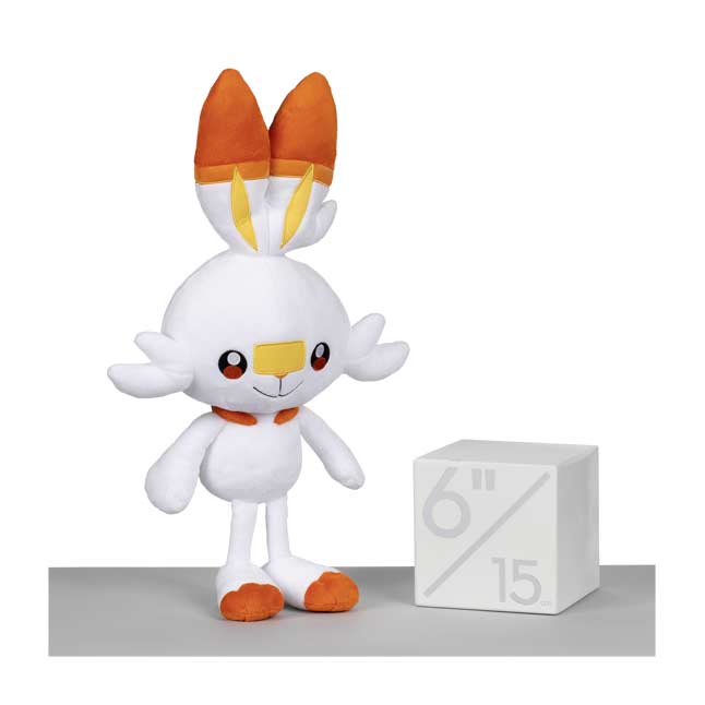 scorbunny pokémon winter carnival poké plush