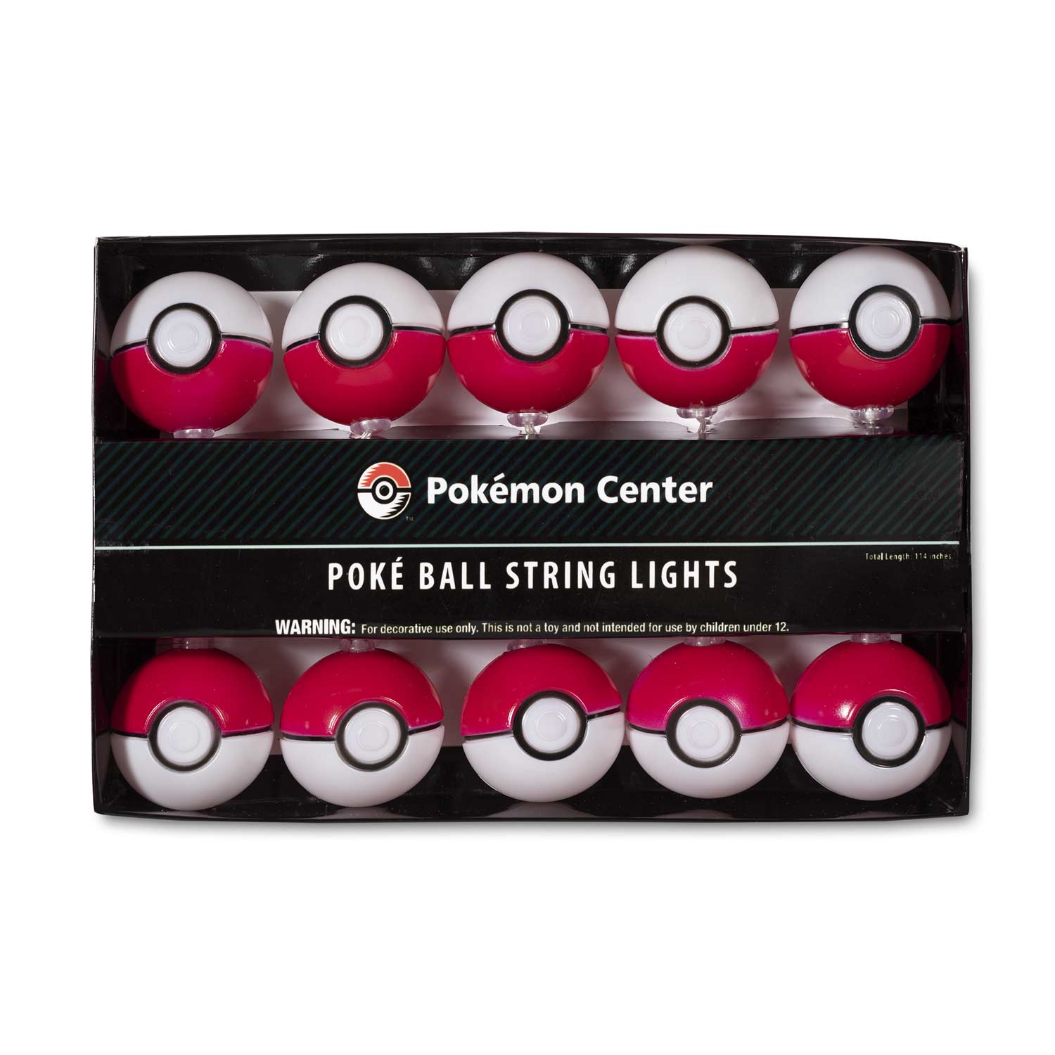 Poké Ball String Lights Pokémon Center Original