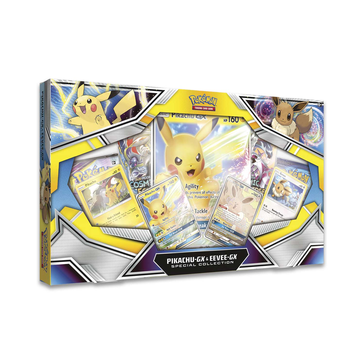 pikachu gx eevee gx special collection