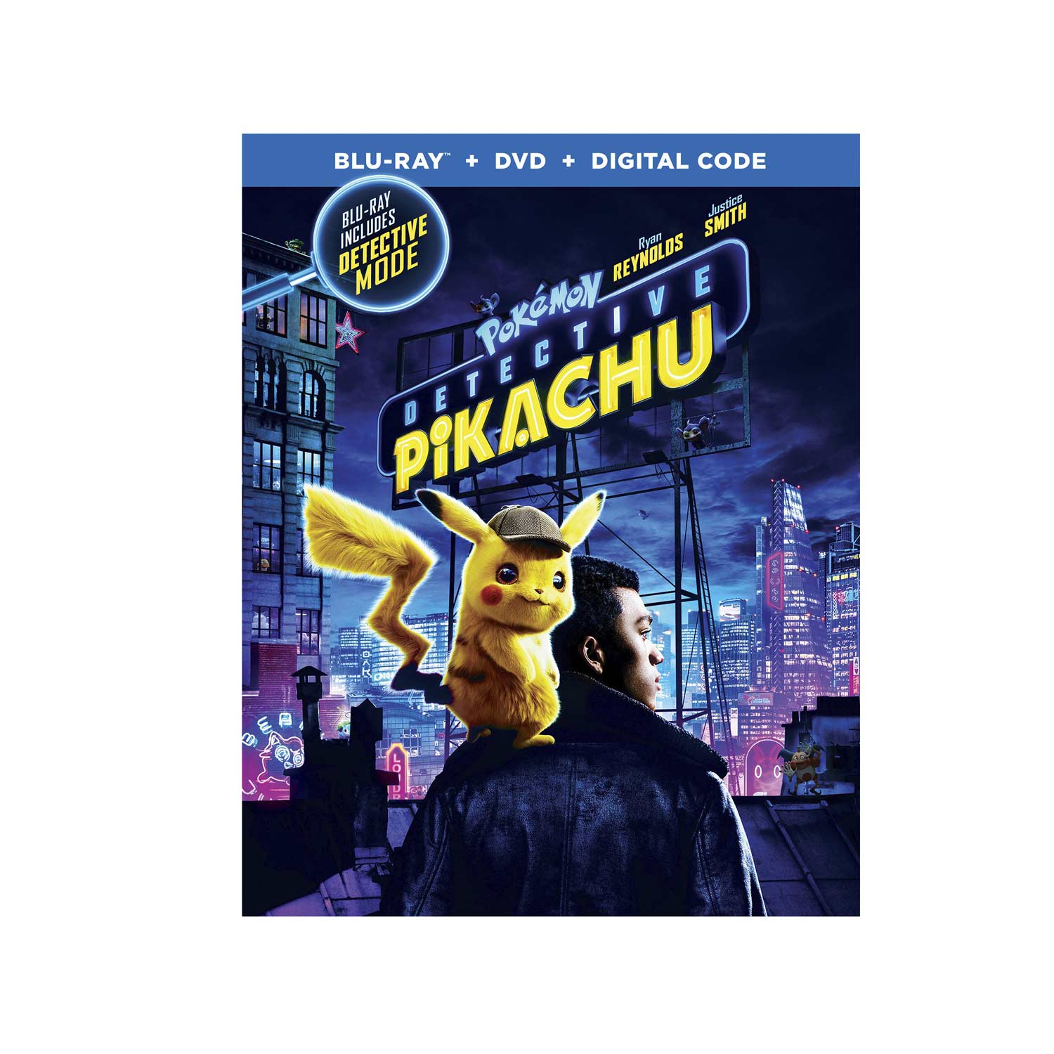 Pokémon Detective Pikachu Blu Ray Combo Pack
