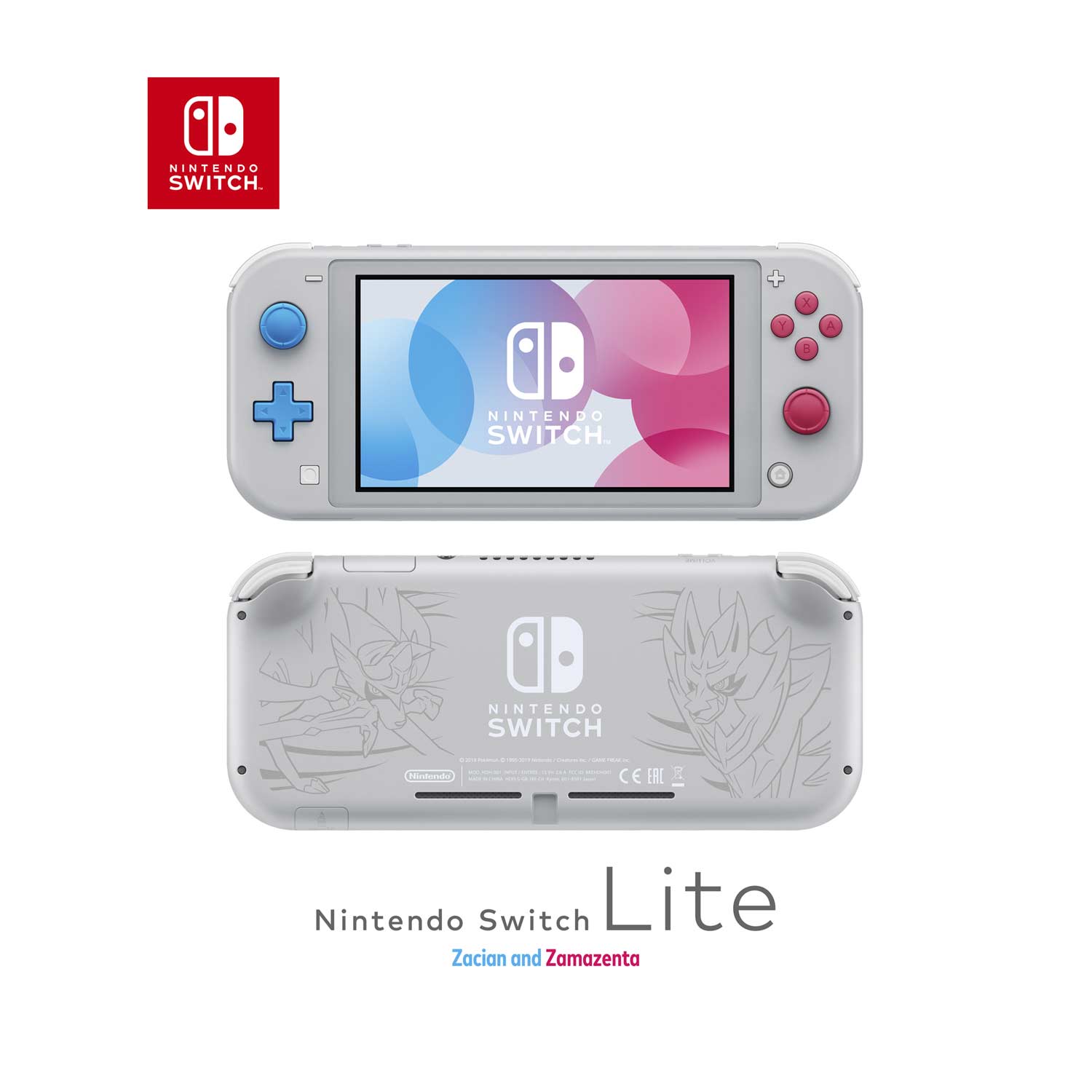 Nintendo Switch Lite - Zacian and Zamazenta Edition